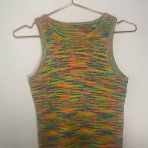 Colorful Halter Tank